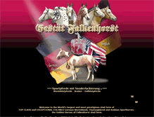 Tablet Screenshot of gestuet-falkenhorst.com